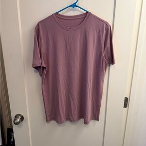 lululemon athletica pink jersey training Tee